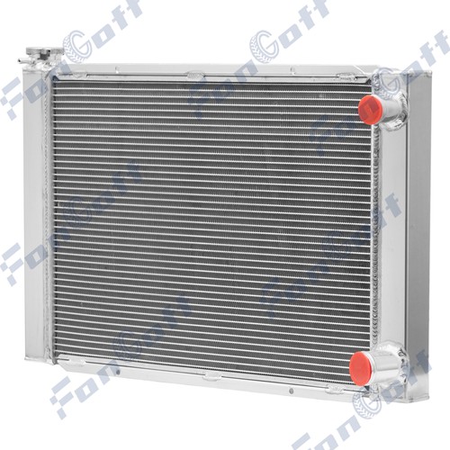 Row aluminum racing radiator - aluminum,